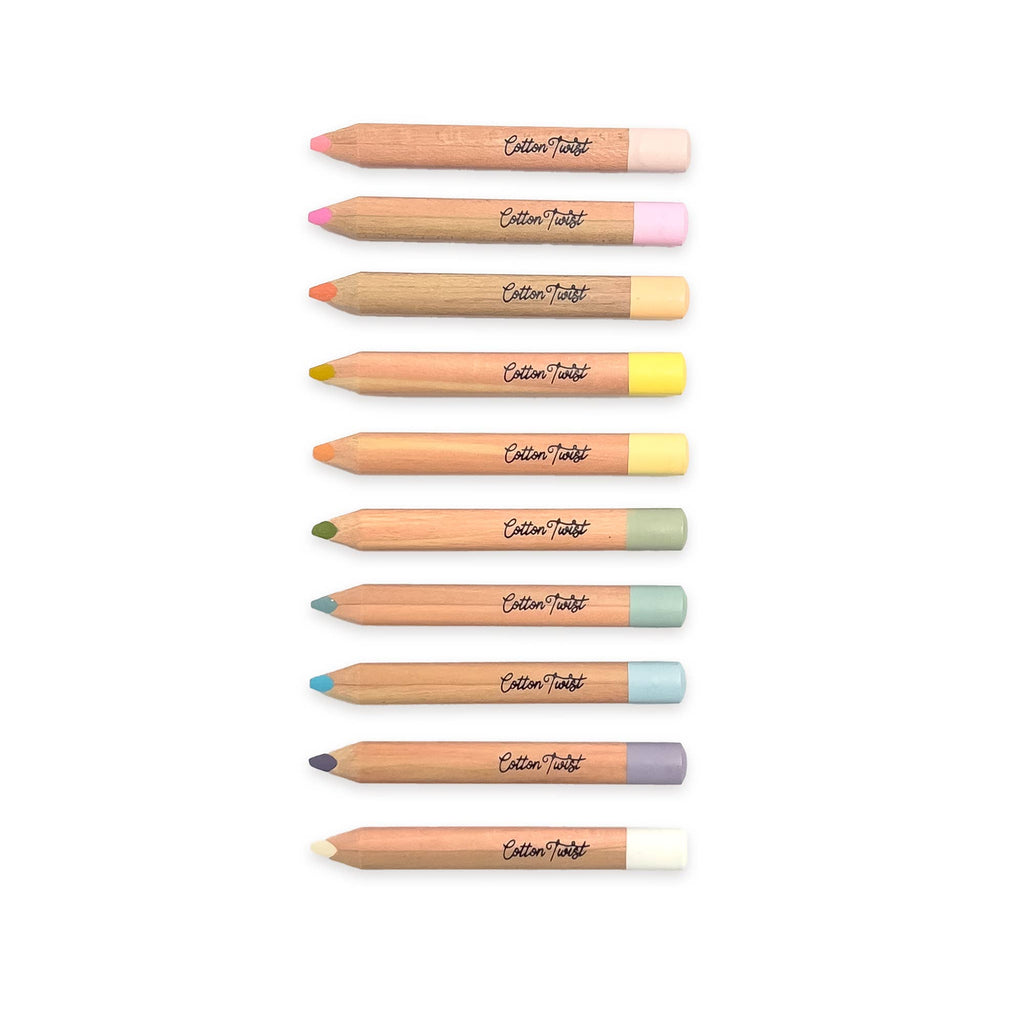Pastel Mix Watercolor Pencils Set