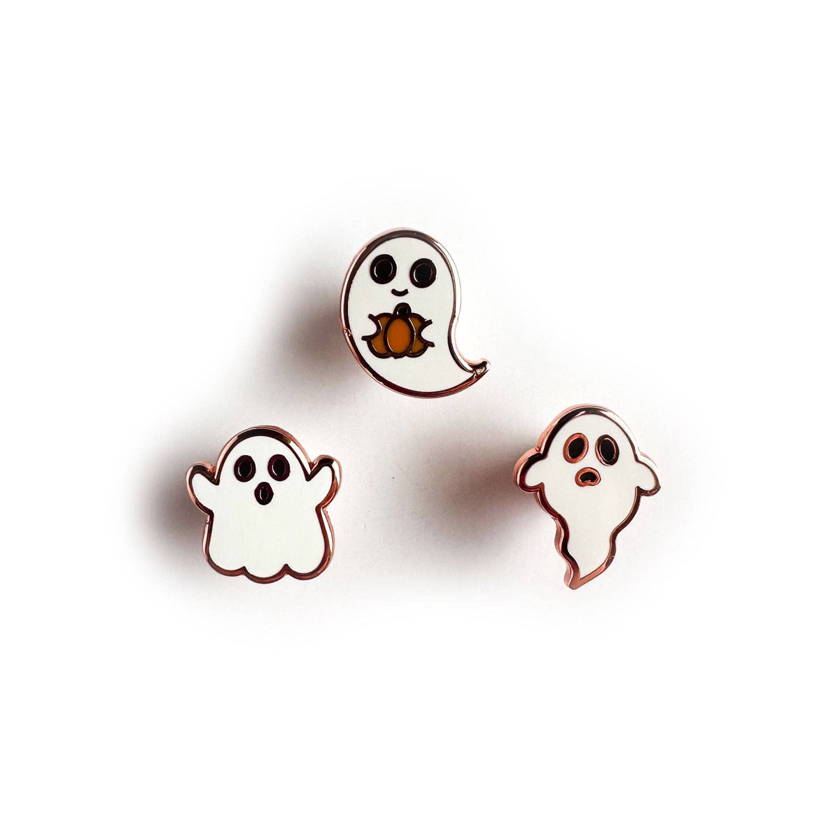 Mini Ghost Mini Enamel Pin Pack