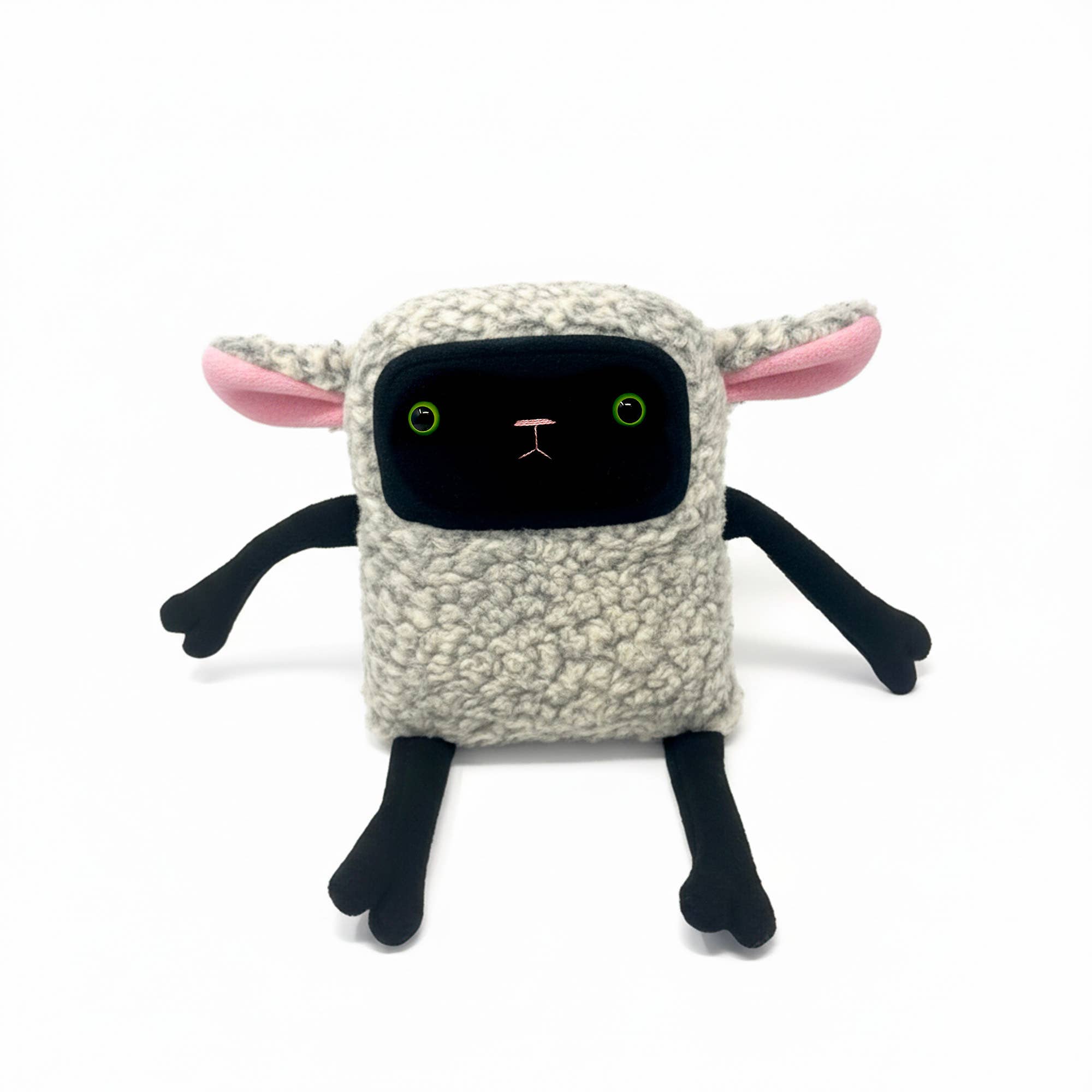 Fuzzy Sheep DIY Plush Sewing Kit