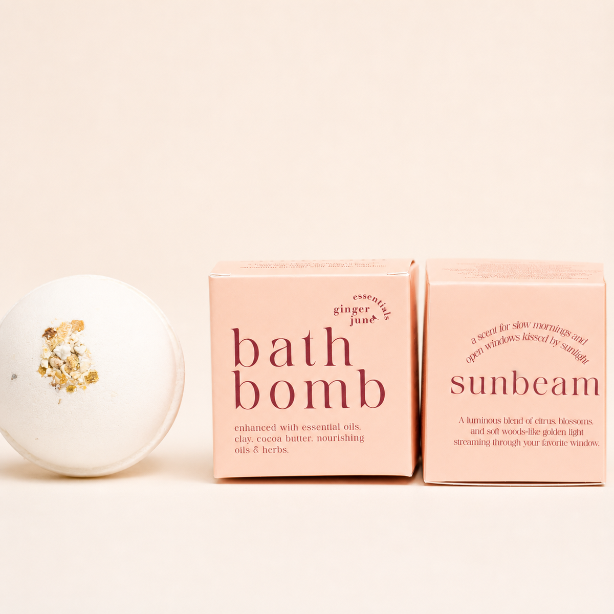 SUNBEAM • 100% BOTANICAL BATH BOMB •