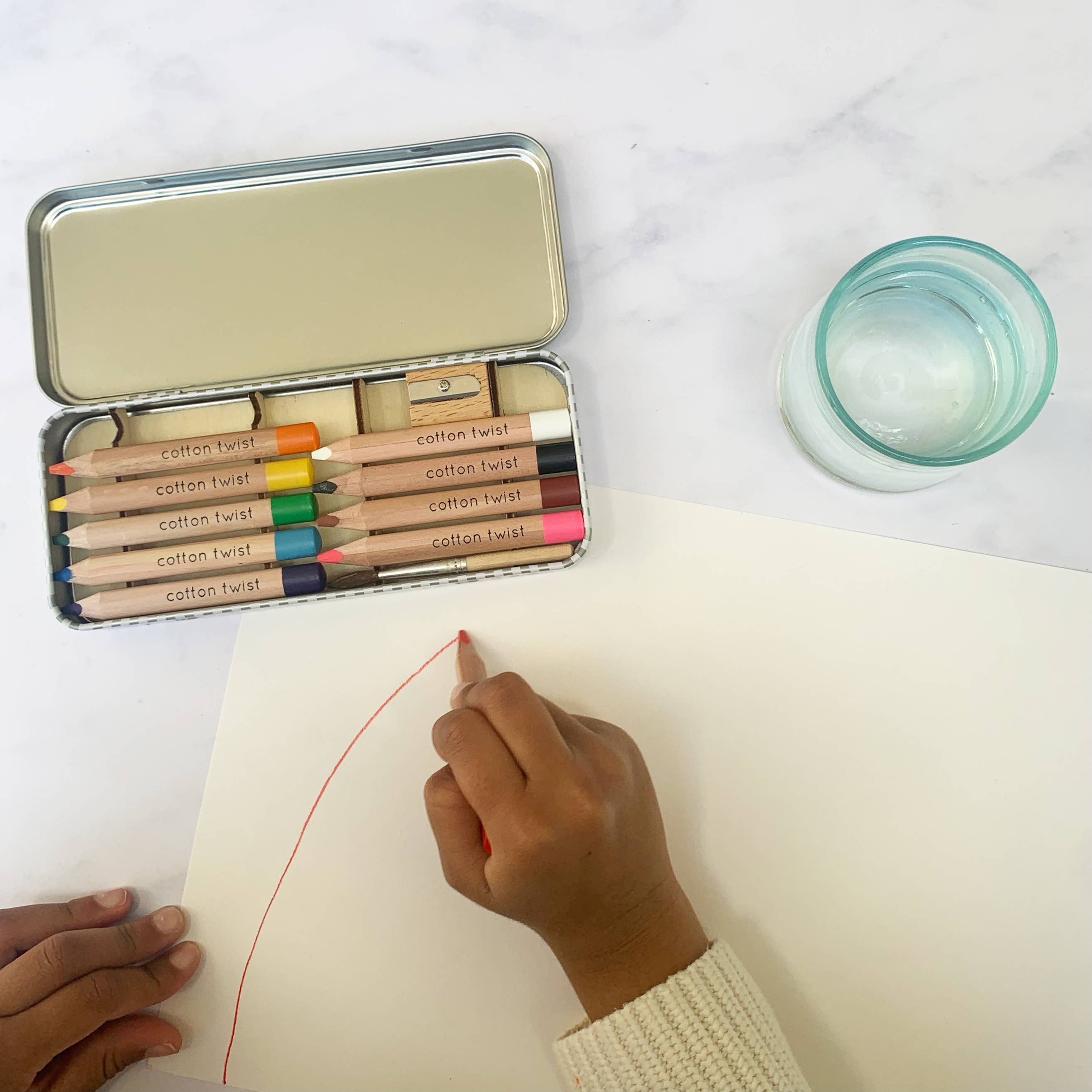 Bright Mix Watercolor Pencils Set