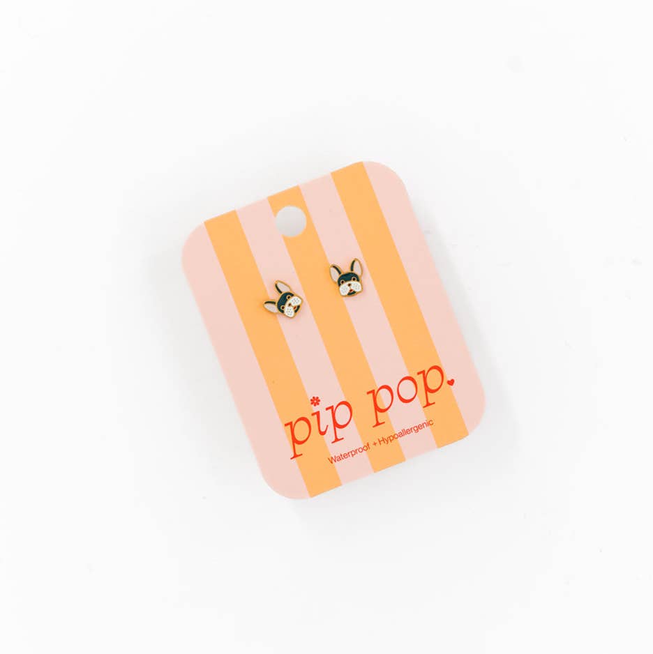 Frenchie Earrings