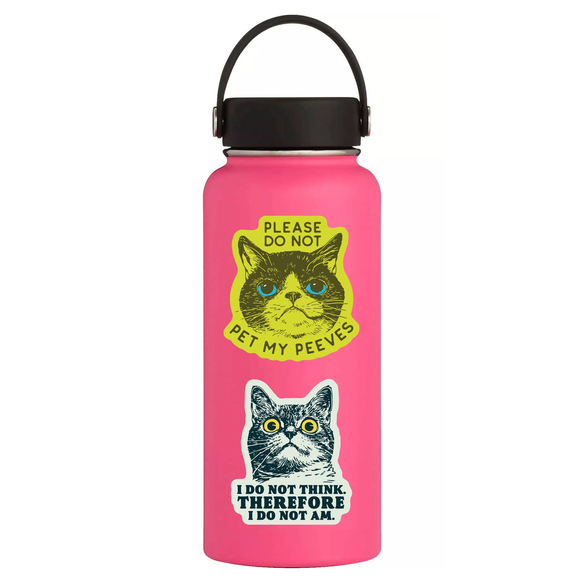 Please Do Not Pet My Peeves Cat High Quality Vinyl Sticker