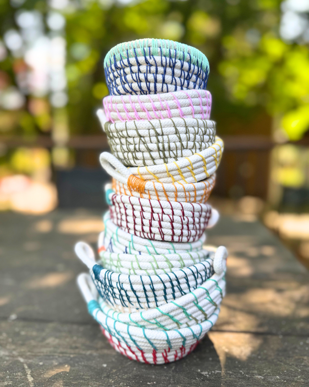 Hand Stitched Rope and Twine Bowls April 11th, 2-4:30pm