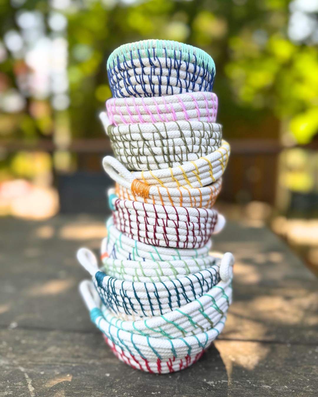 Hand Stitched Rope and Twine Bowls April 11th, 2-4:30pm