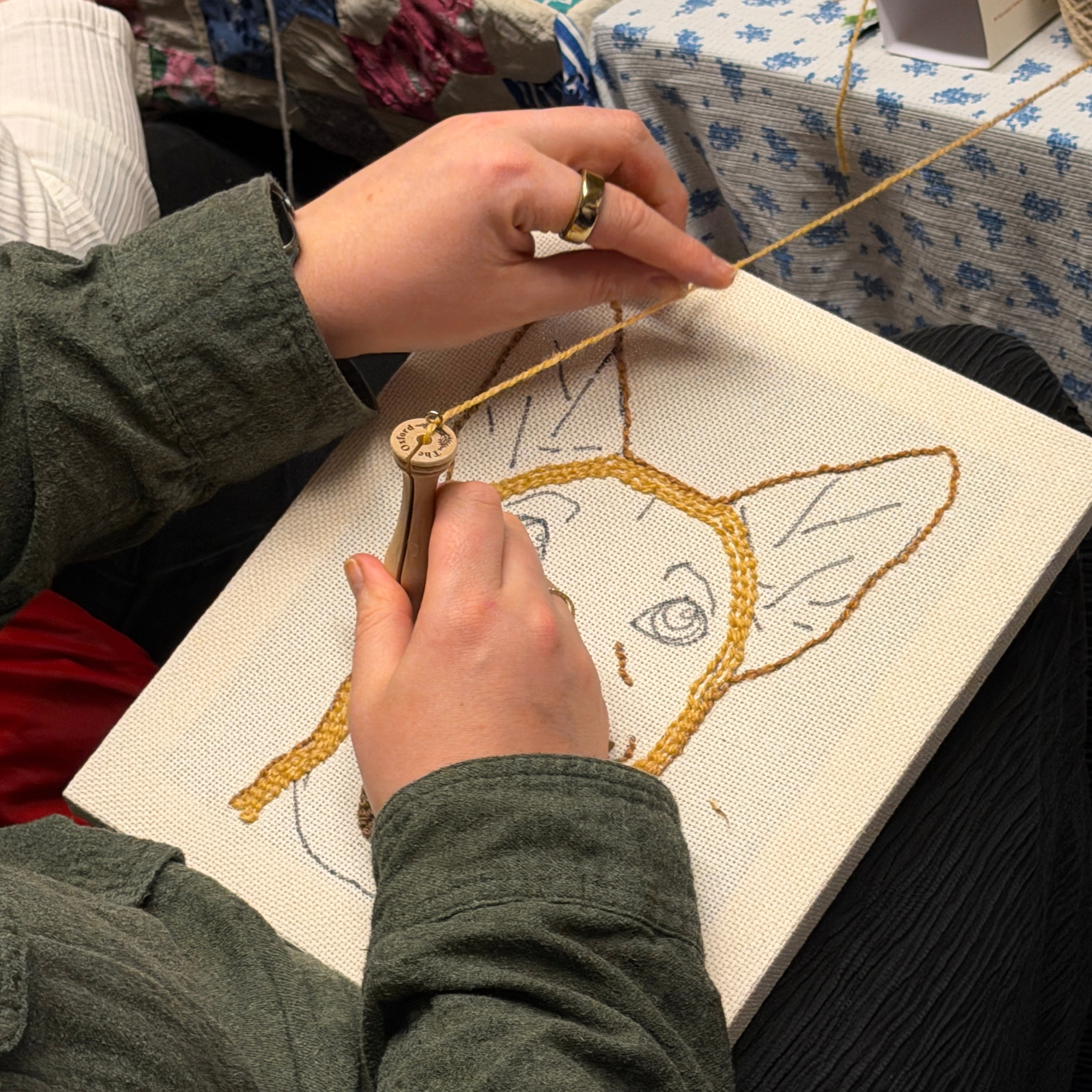 Punch Needle Pet Portraits May 2nd 2:00-5:00pm