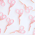 Stork Scissor Iron-On Patch