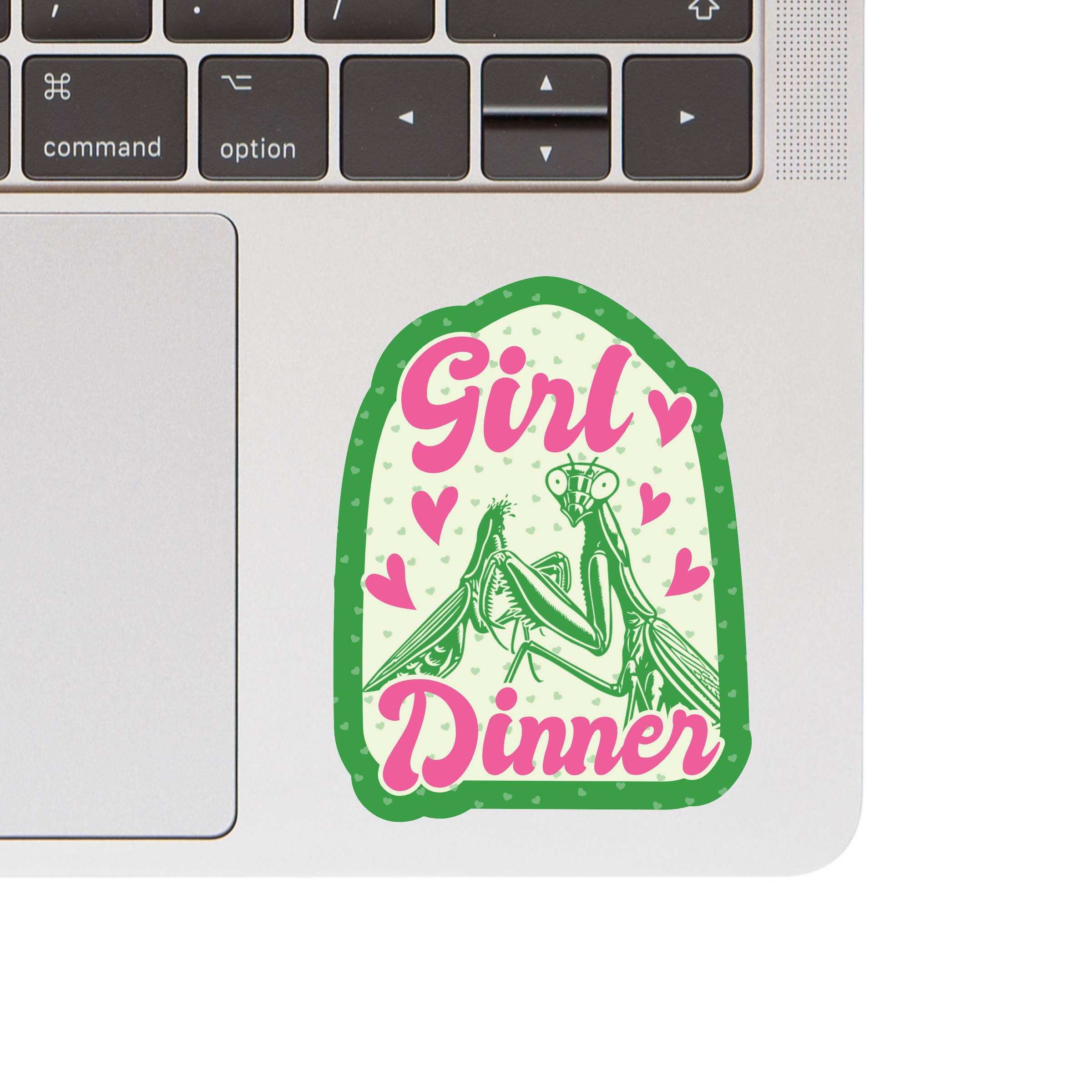 Girl Dinner Praying Mantis High Quality Vinyl Sticker