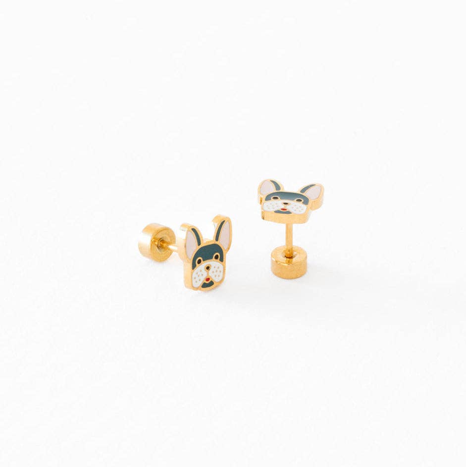 Frenchie Earrings