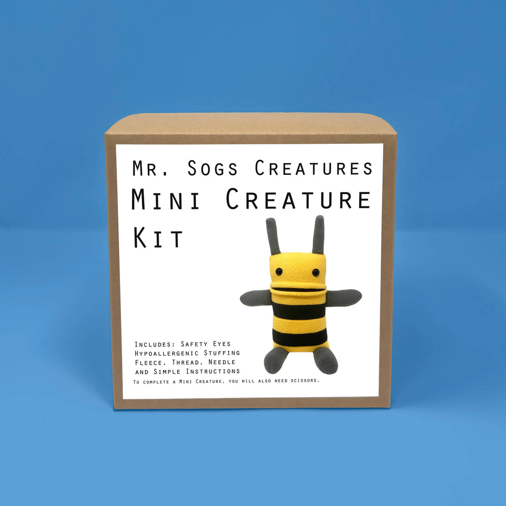 Mini Creature DIY Plush Sewing Kit - Yellow