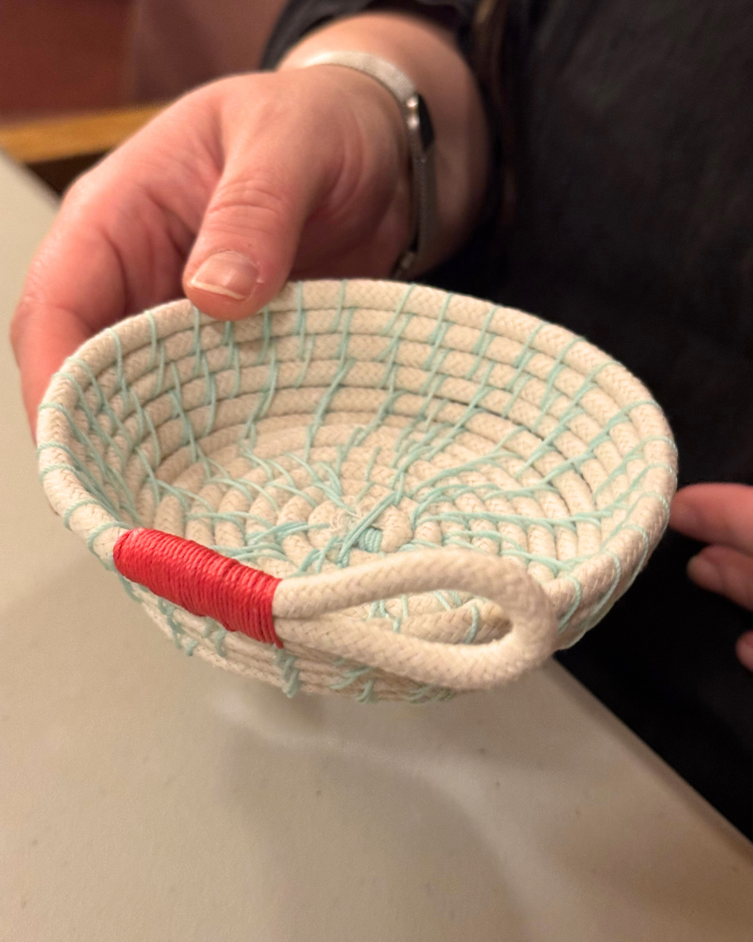 Hand Stitched Rope and Twine Bowls April 11th, 2-4:30pm