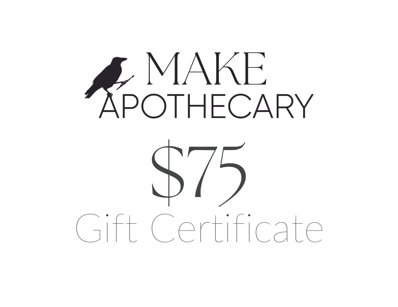 Make Apothecary Gift Cards