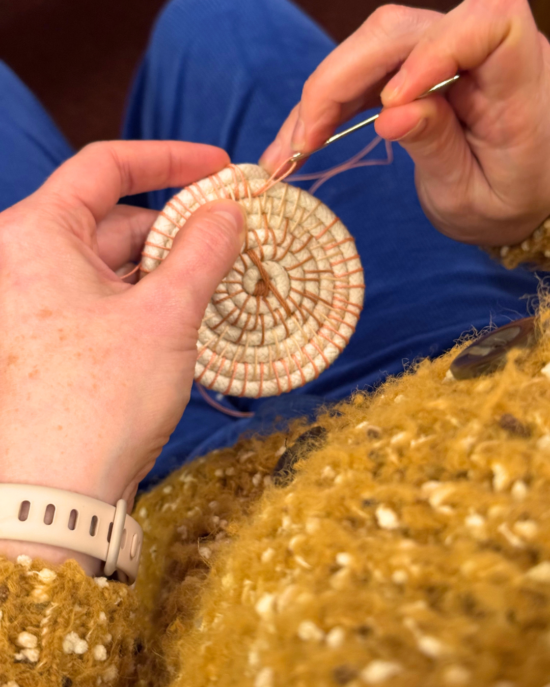 Hand Stitched Rope & Twine Bowls Oct 24th (4-6:30pm)