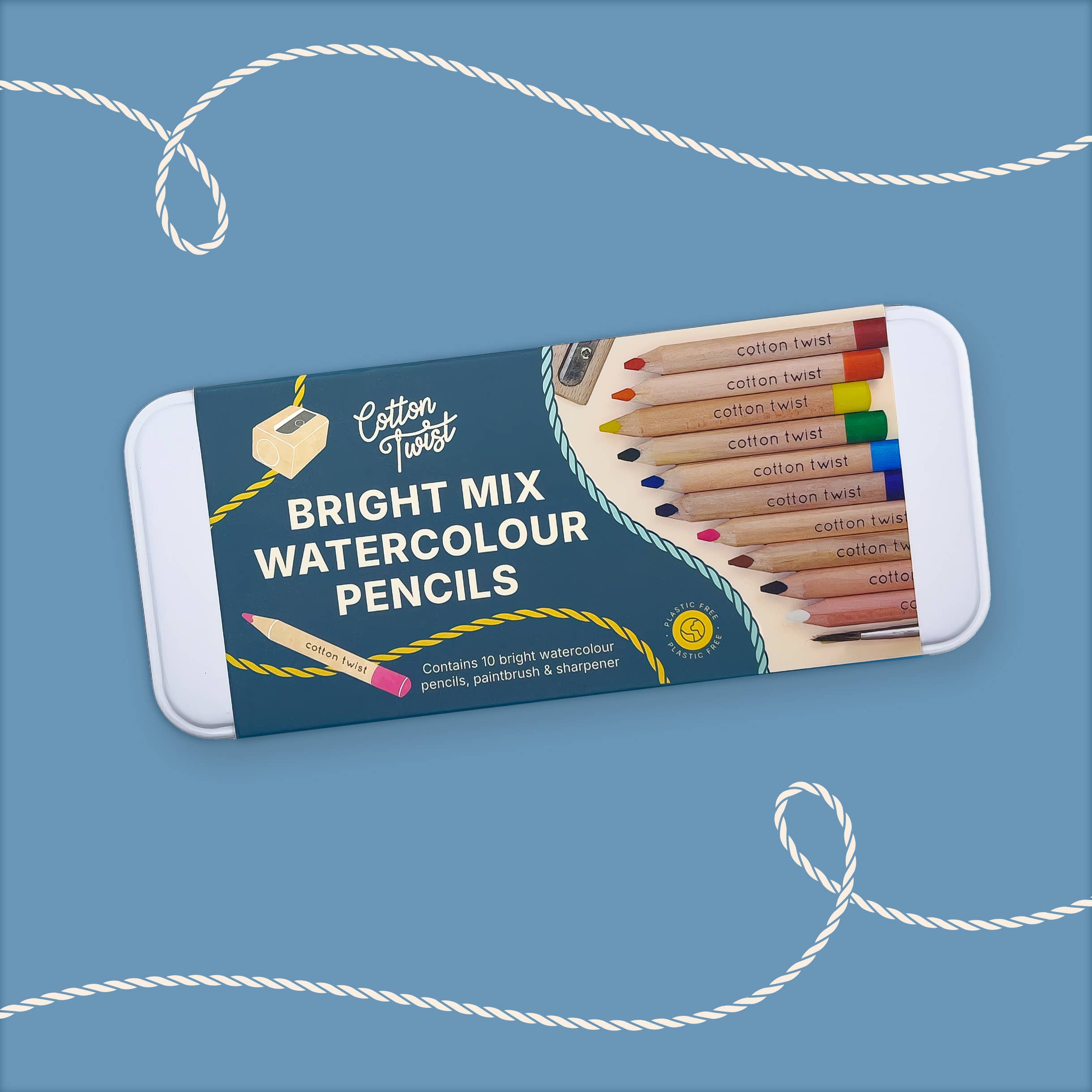Bright Mix Watercolor Pencils Set