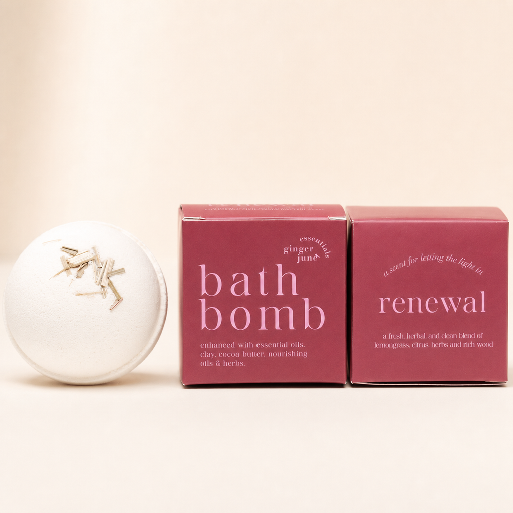 RENEWAL • 100% BOTANICAL BATH BOMB •