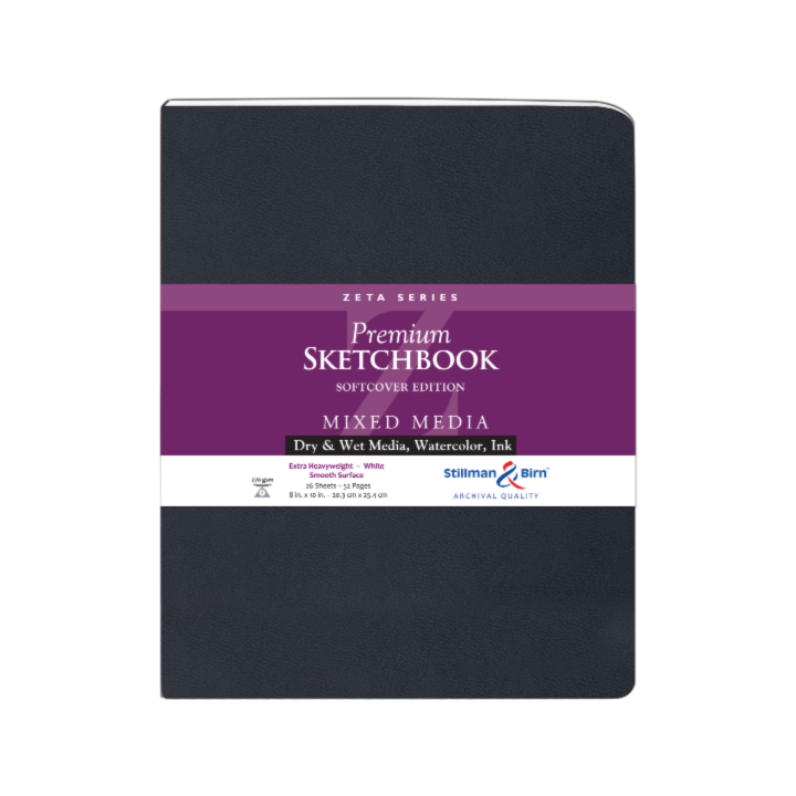 Stillman & Birn Mixed Media Sketchbook -Zeta Series