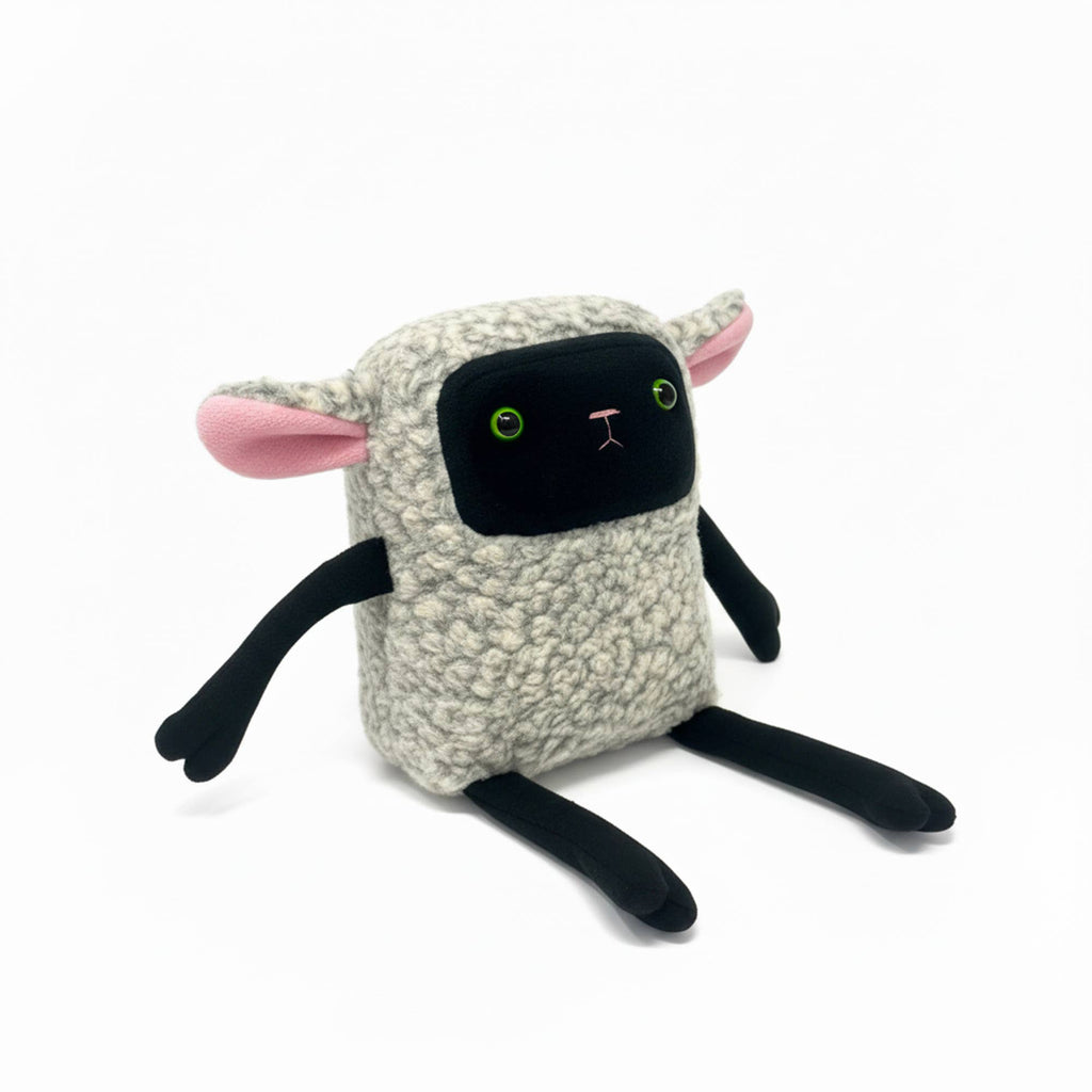 Fuzzy Sheep DIY Plush Sewing Kit