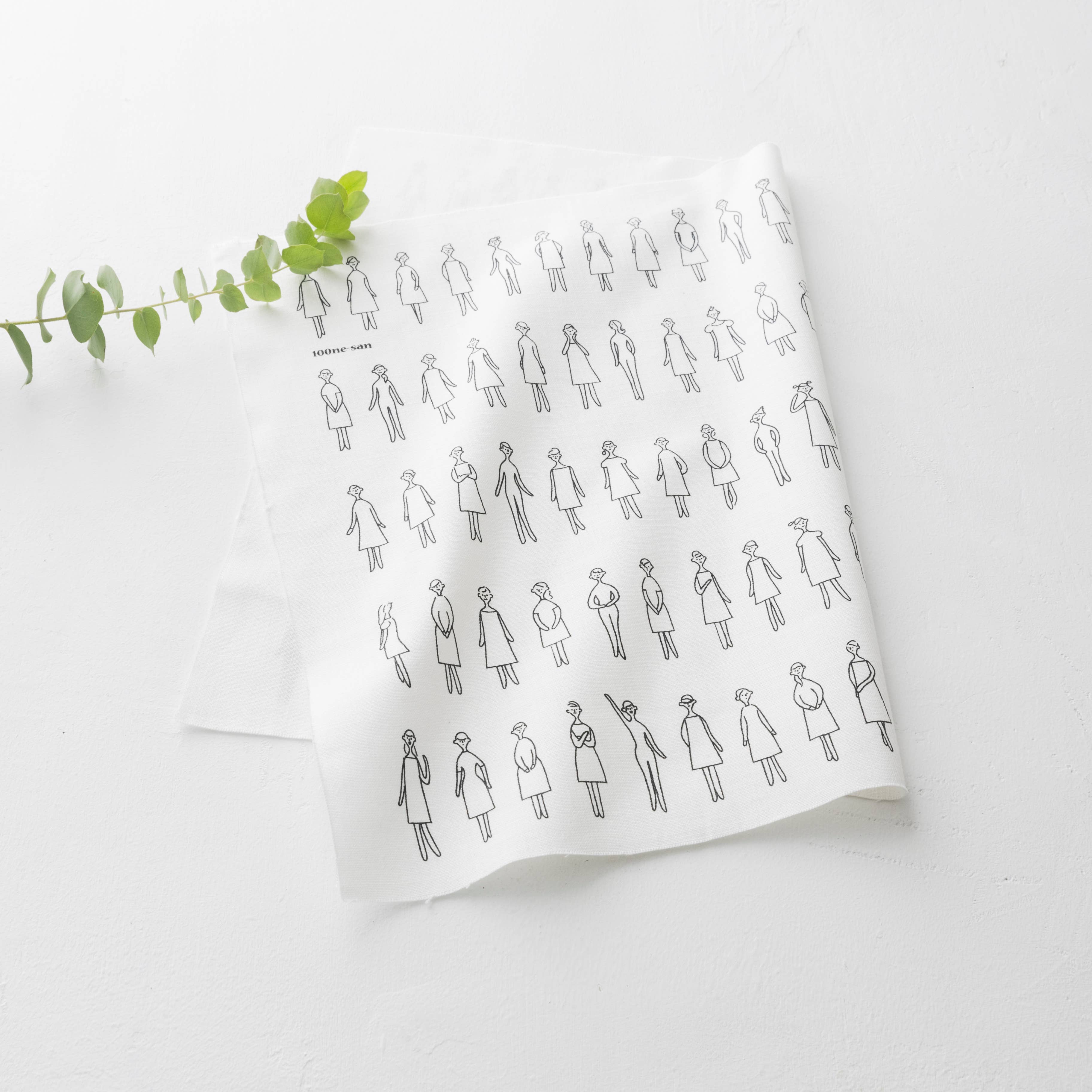 100 Ladies Pattern Embroidery Fabric