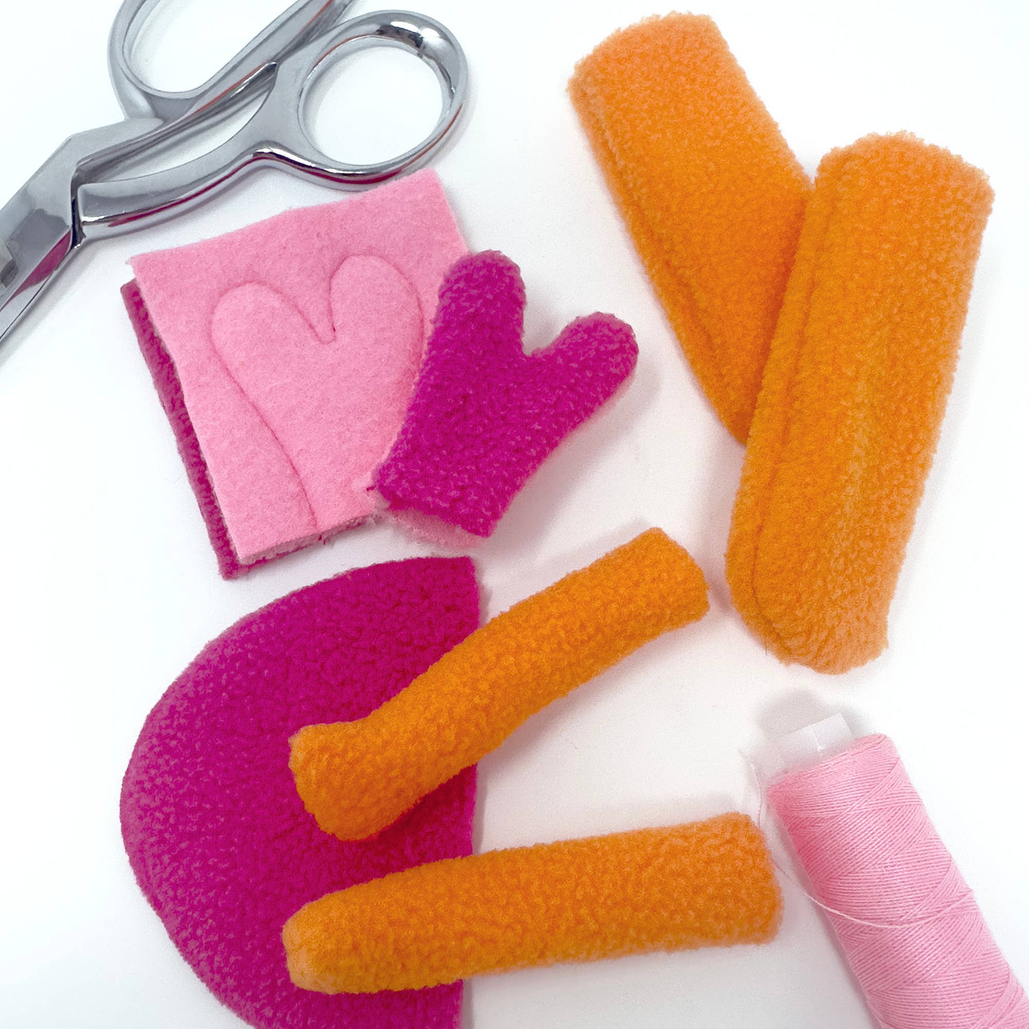Bumble Creature DIY Plush Sewing Kit - Pink
