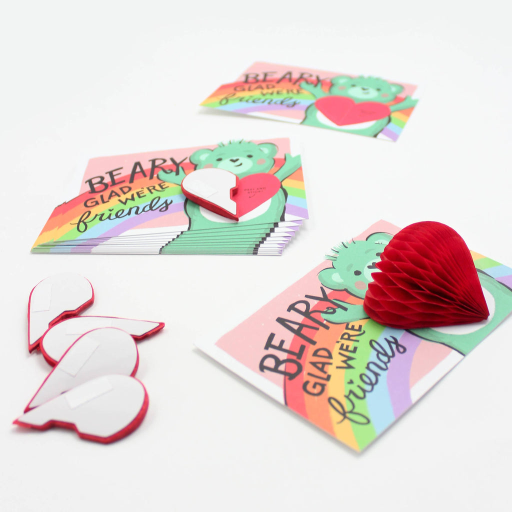 Pop-up Valentine Cards - Bear