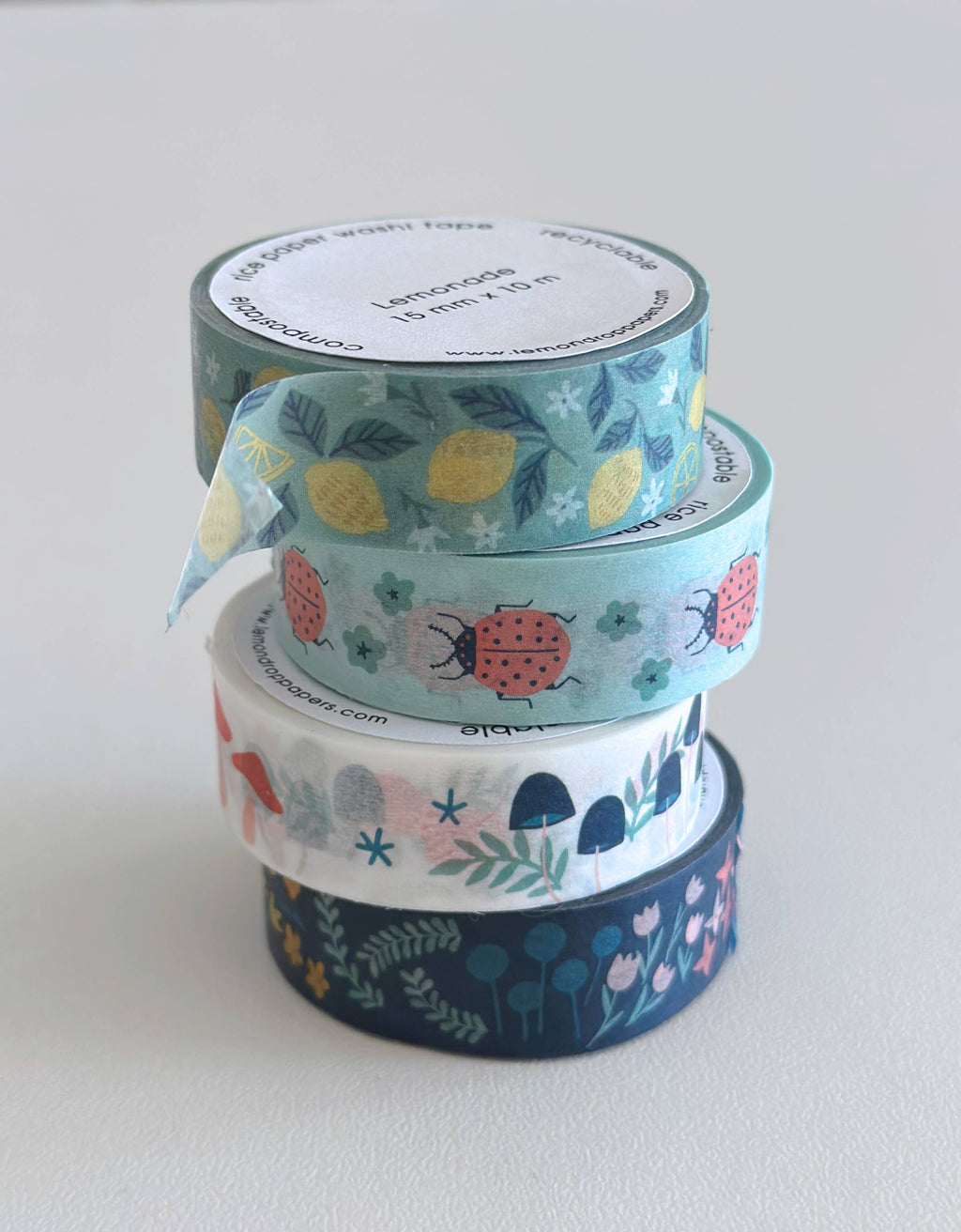 Fungi Parade Washi Tape