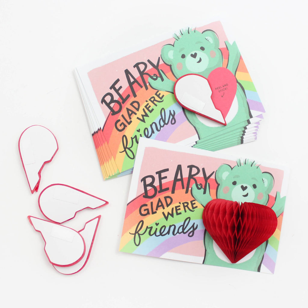 Pop-up Valentine Cards - Bear