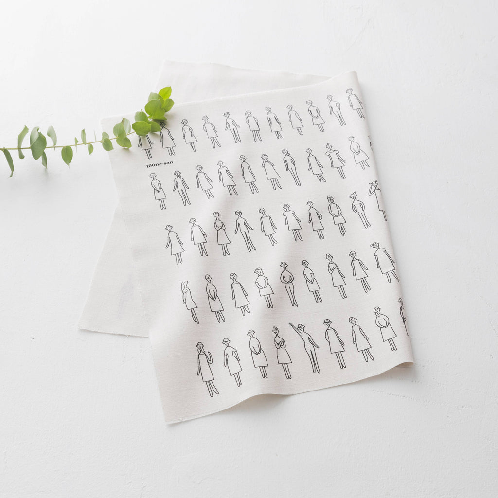 100 Ladies Pattern Embroidery Fabric