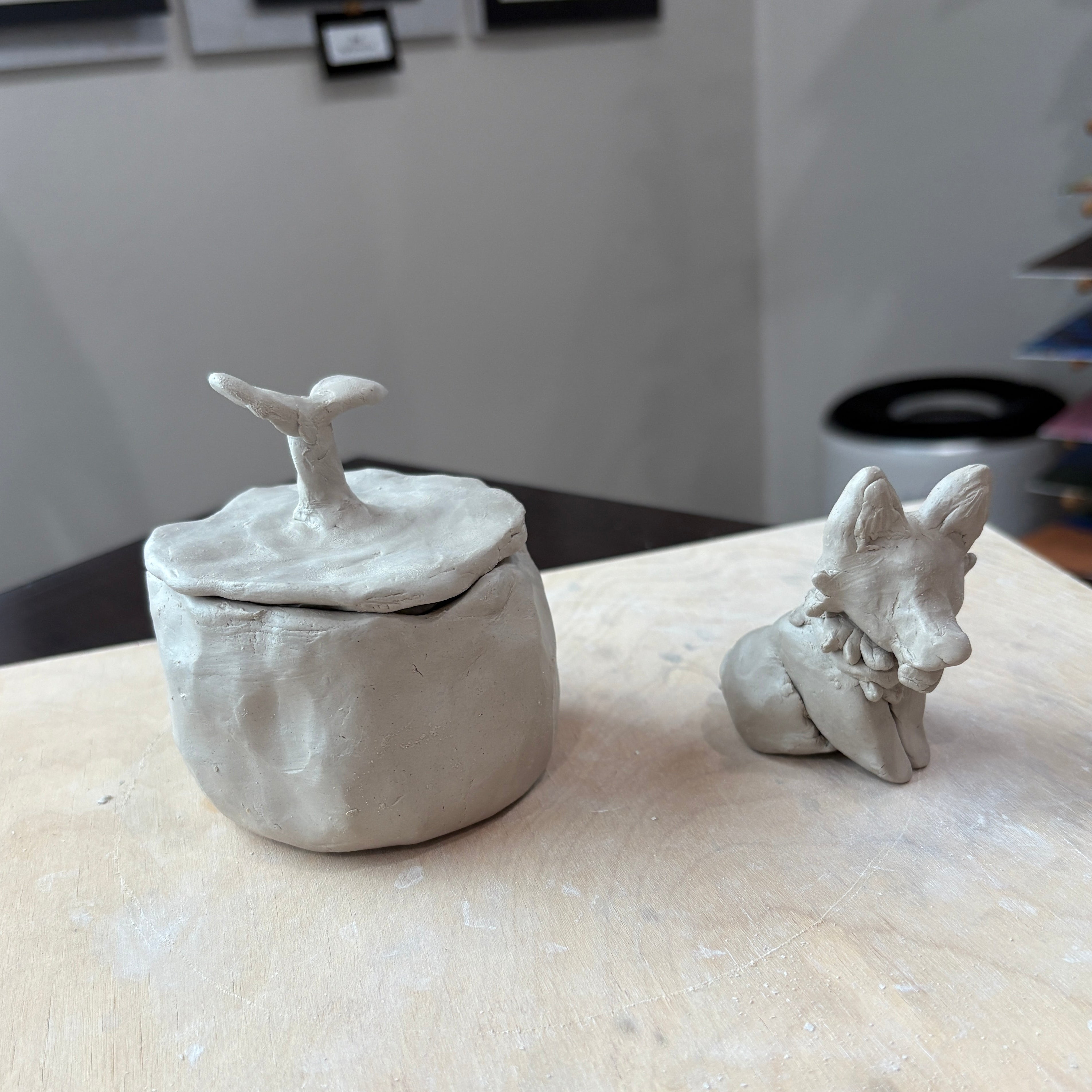 Hand Building Clay Camp (K–5th Grade) August 10–14, 12-2pm