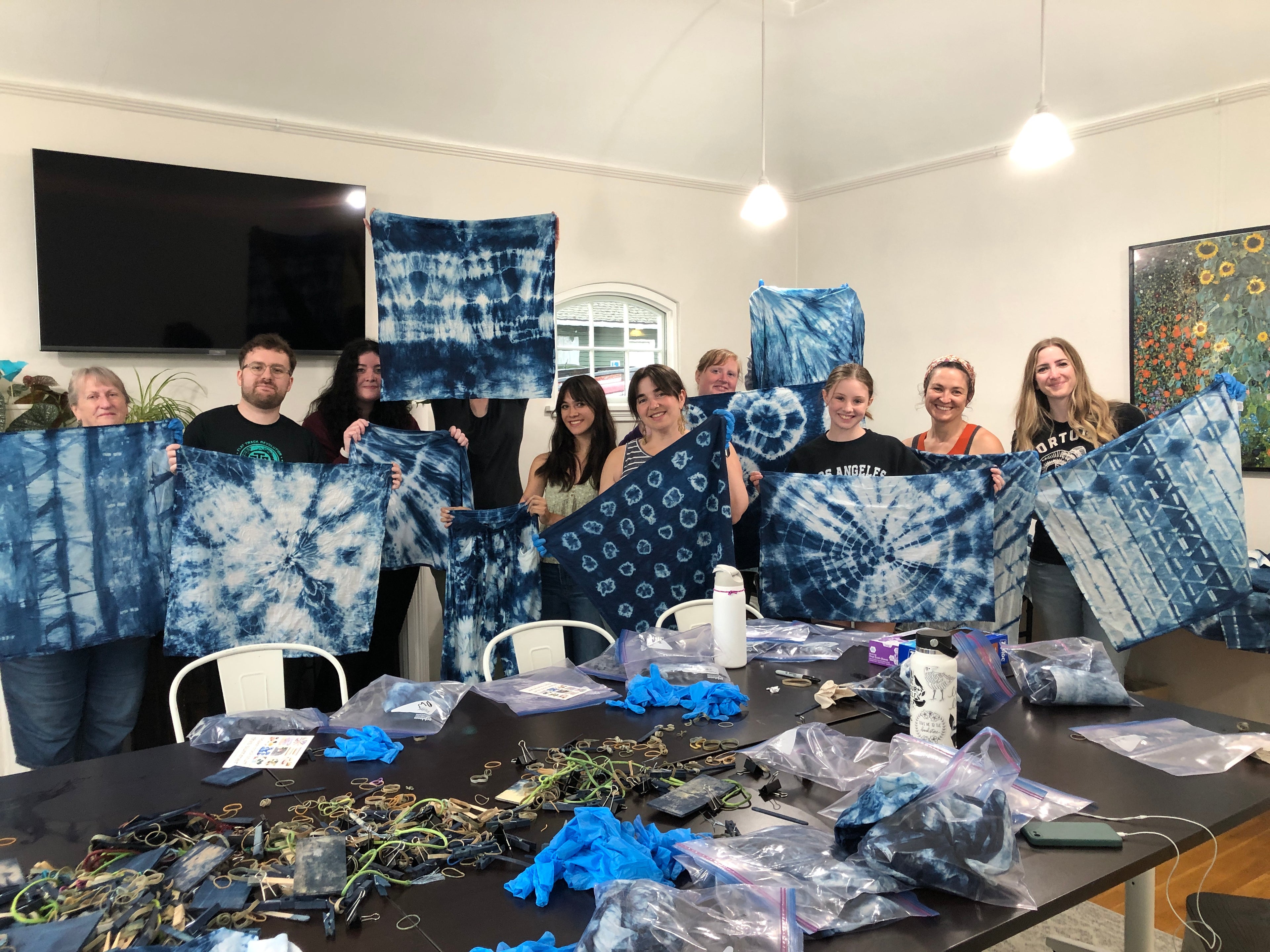Indigo Dyeing August 28th 6-8pm