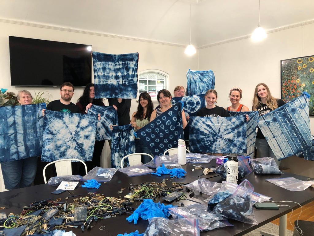 Indigo Dyeing April 24th 6-8pm