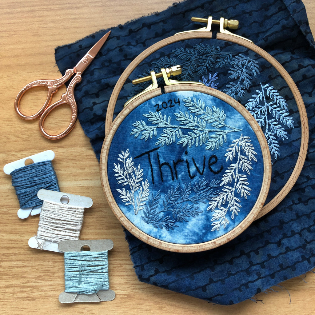 Embroidered Lettering Jan 8th 6-8pm