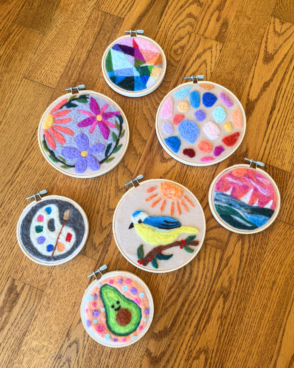 Paint with Wool - Needle Felting Basics Oct 10th (3-5:30pm)