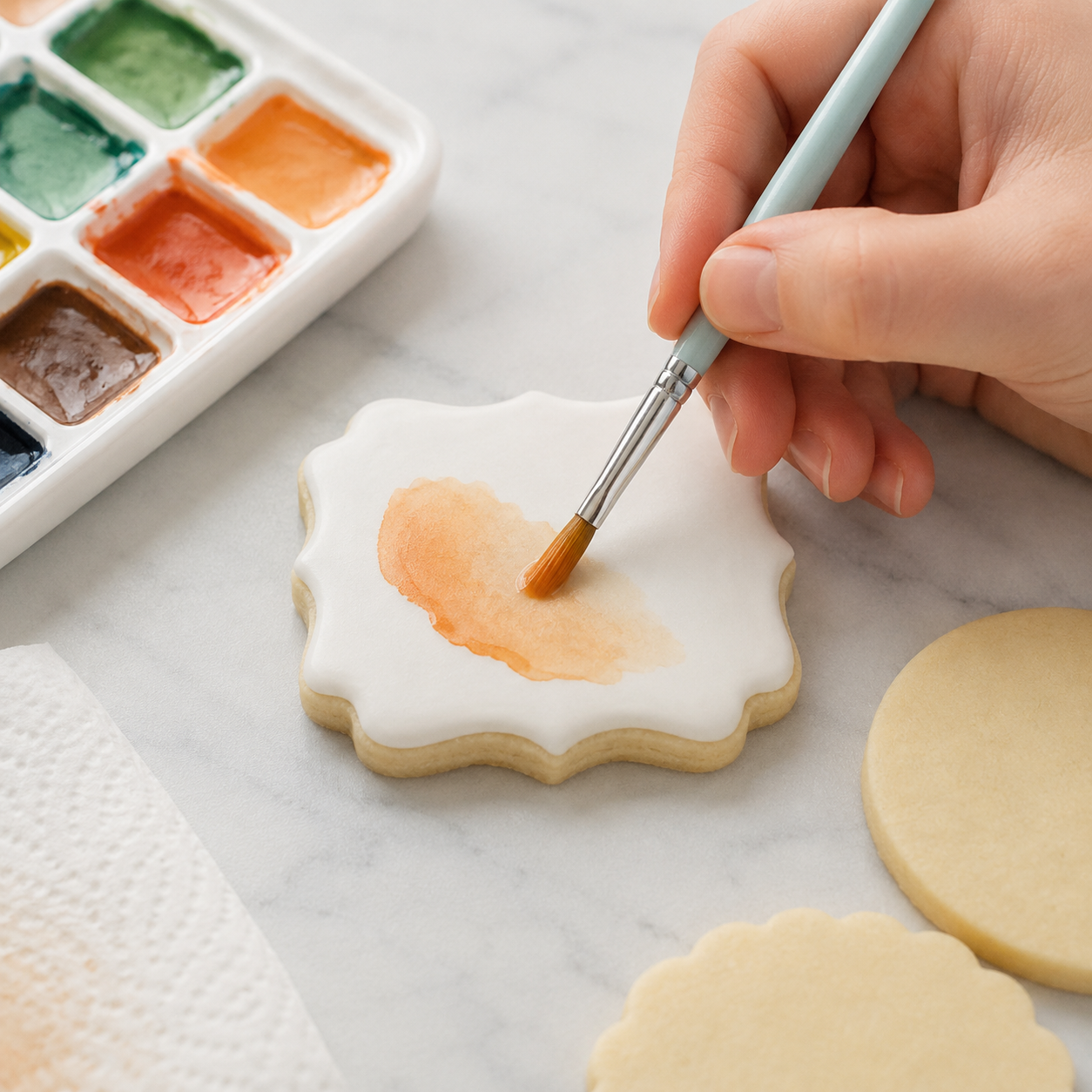 Watercolor Cookie Decorating Nov 14th & 15th