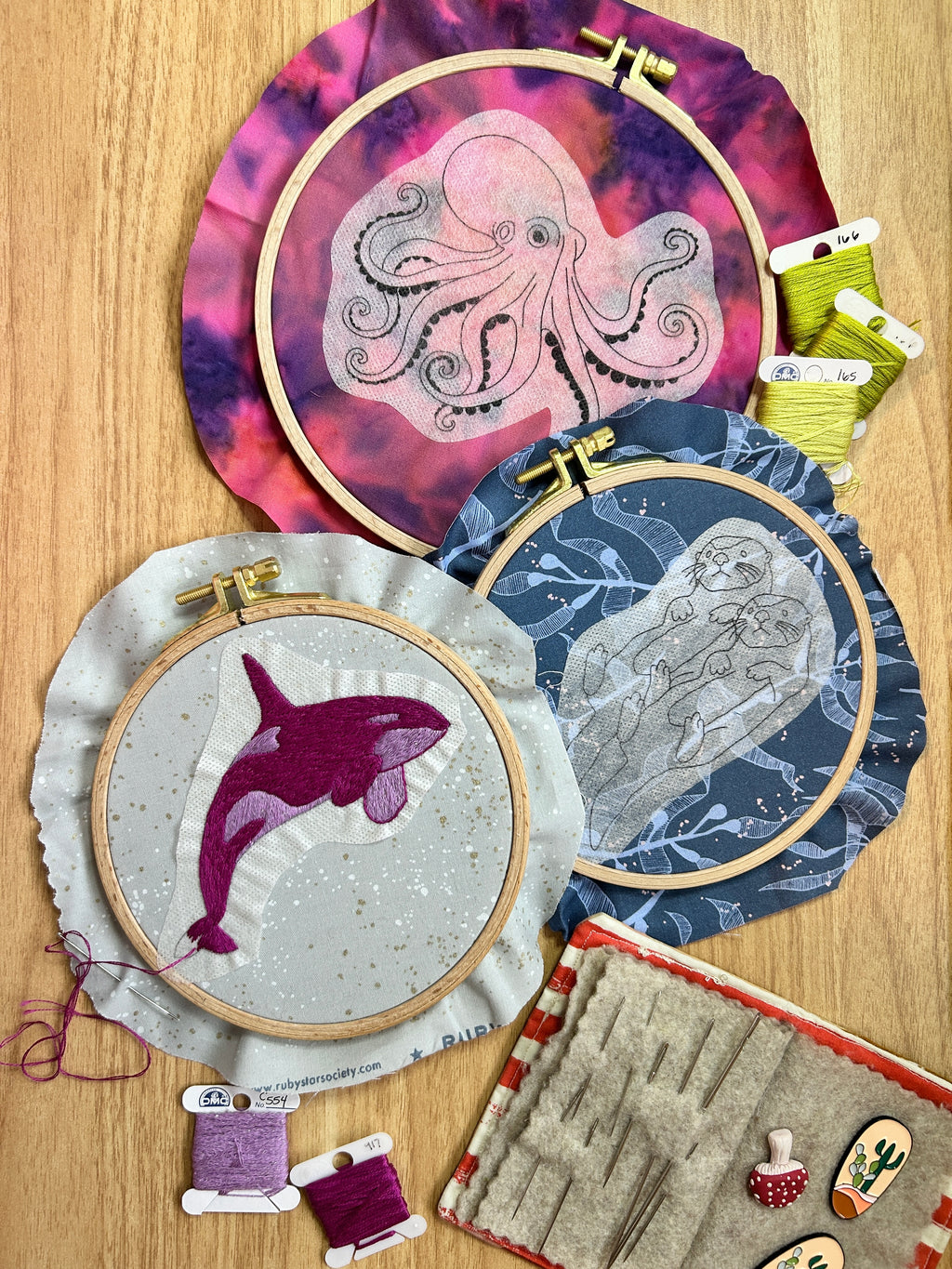 PNW Animal Embroidery Feb 6th 2-4pm