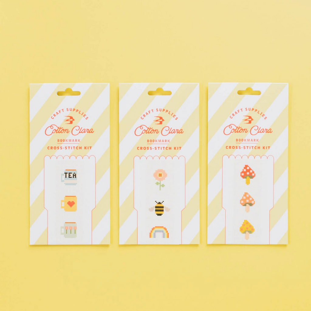 Nature Rainbow Cross Stitch Bookmark Kit