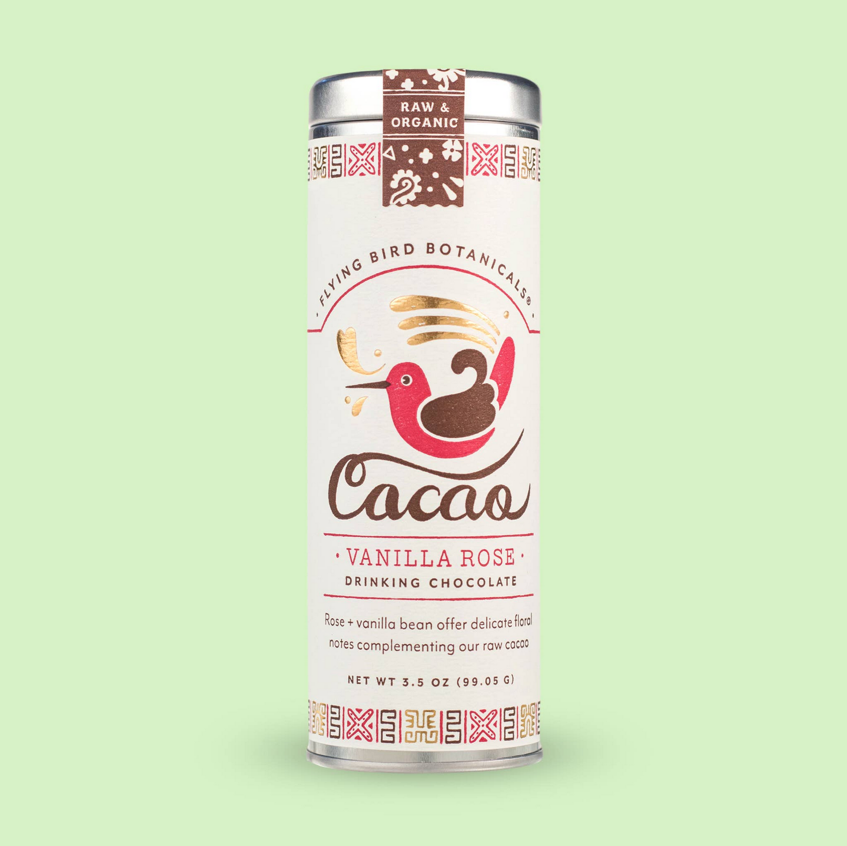 Cacao Vanilla Rose – Small Tin
