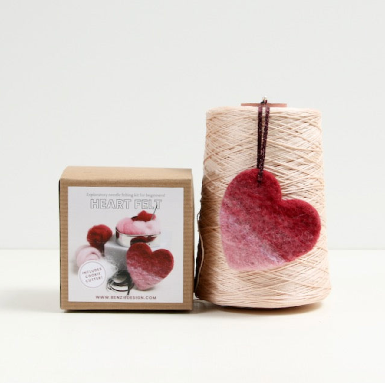 Heart Felt - Beginner Needle Felting Kit