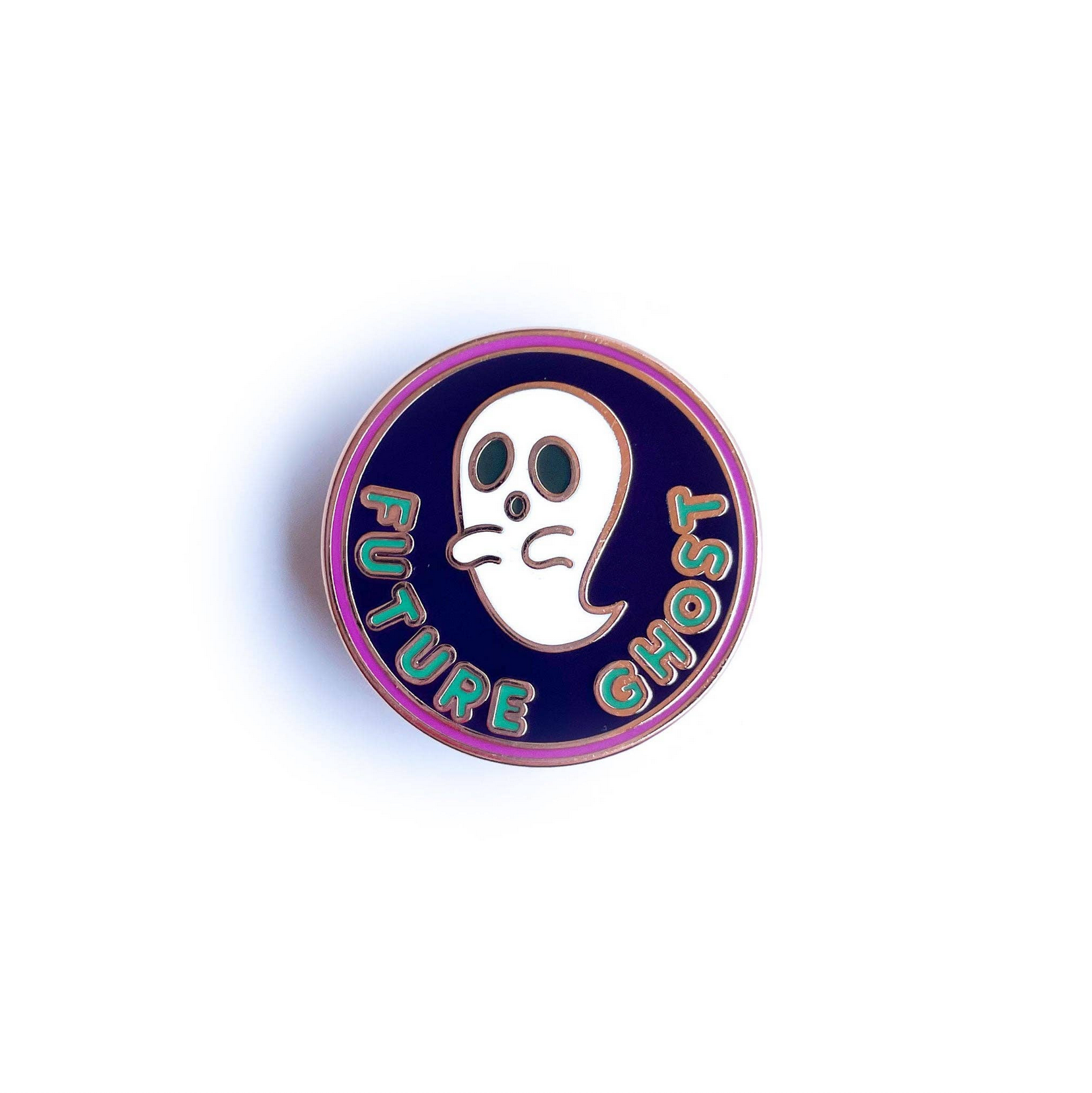 Future Ghost Enamel Pin