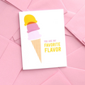 Favorite Flavor Card