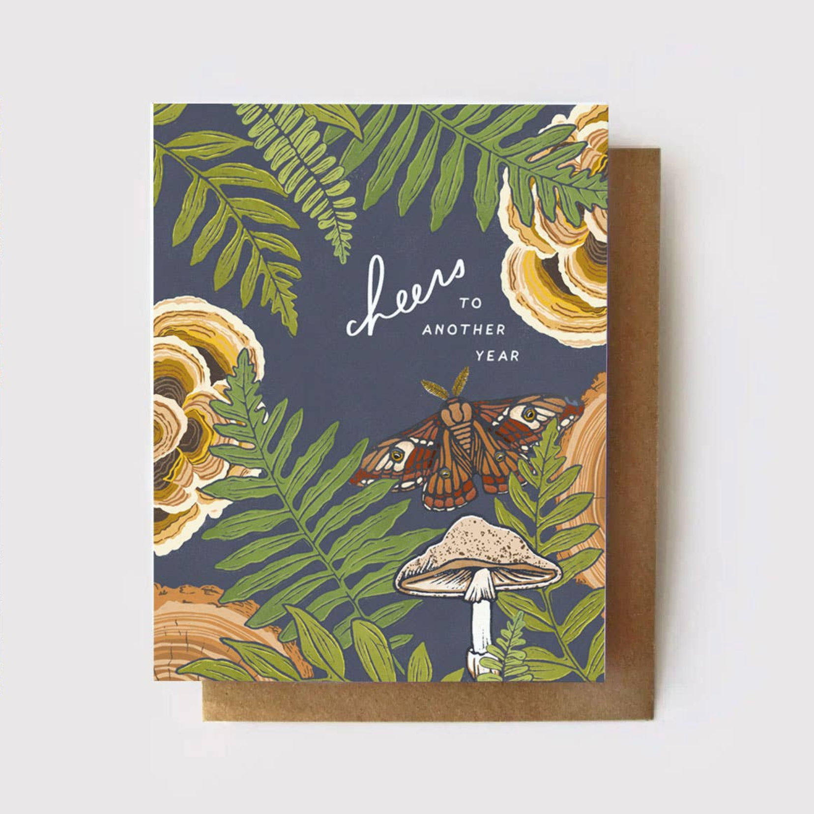 Cheers to Another Year Woodland Card