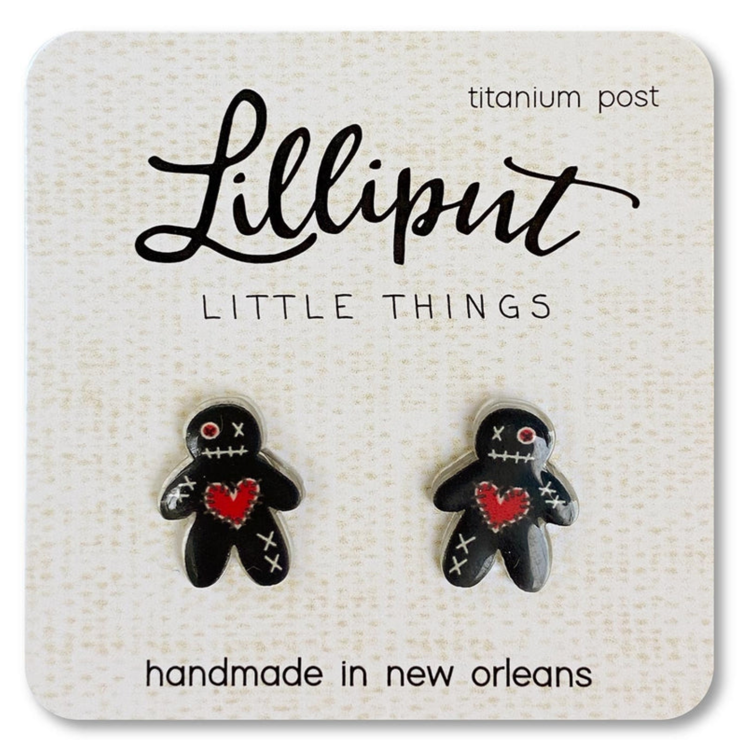 Voodoo Doll Earrings
