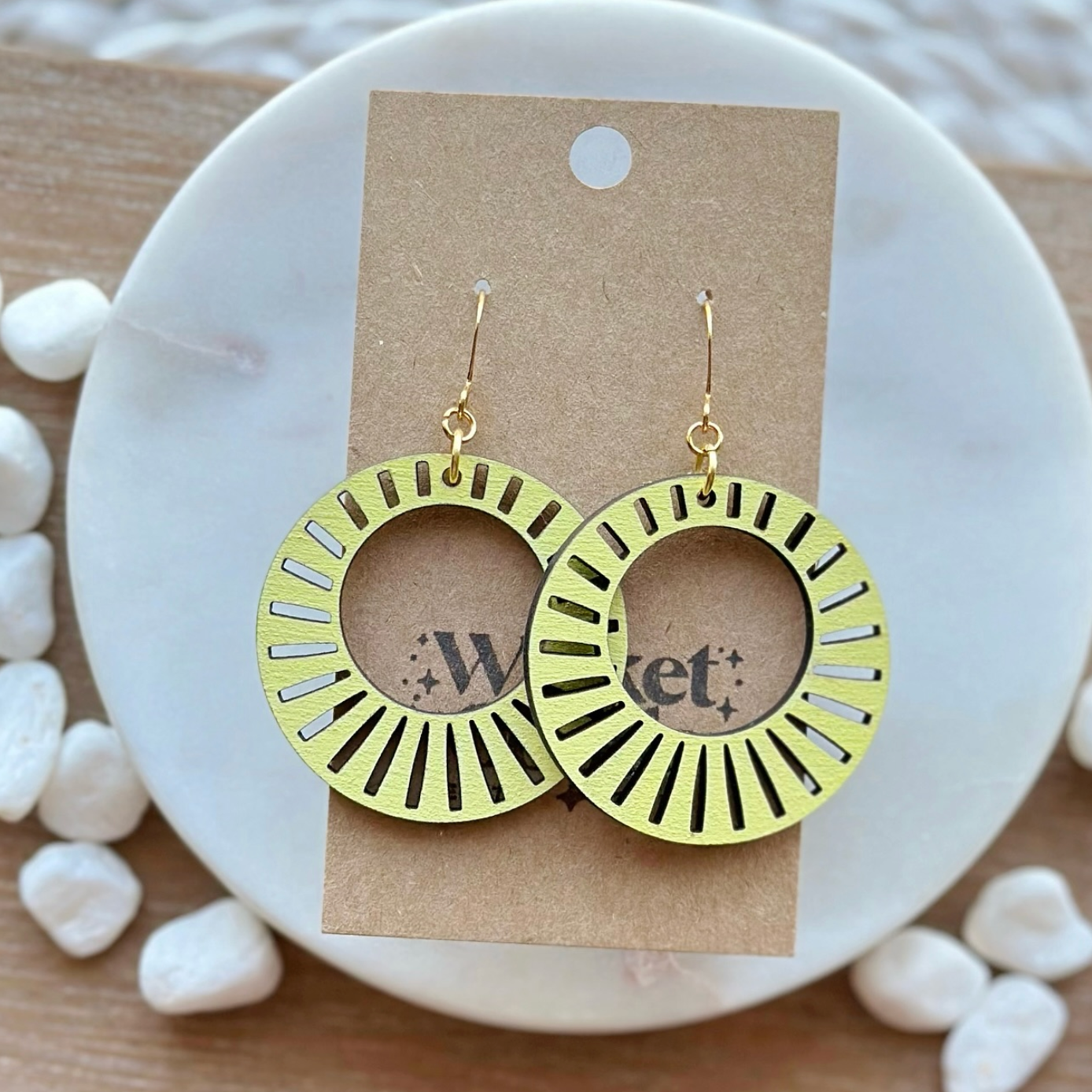 Wicket Goods Funky Flowers | Citron