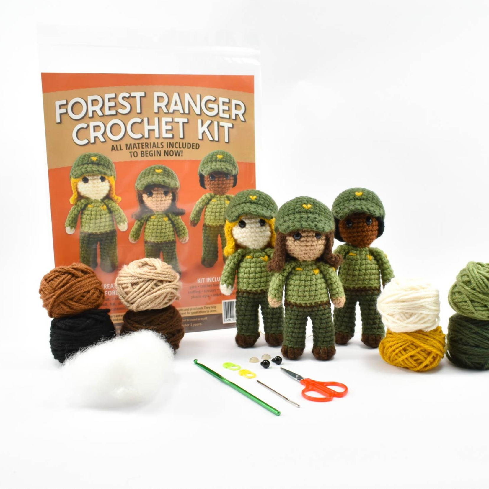 Park or Forest Ranger Crochet Kits – Make Apothecary