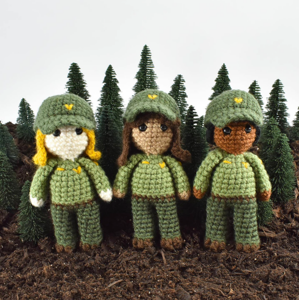Park or Forest Ranger Crochet Kits