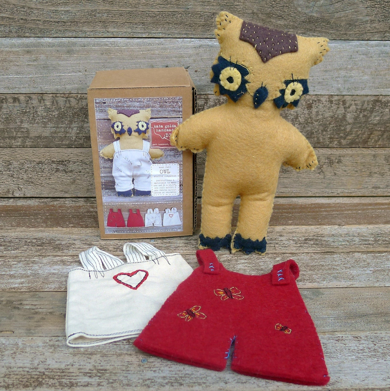 DIY Owl Stuffed Companian Kit