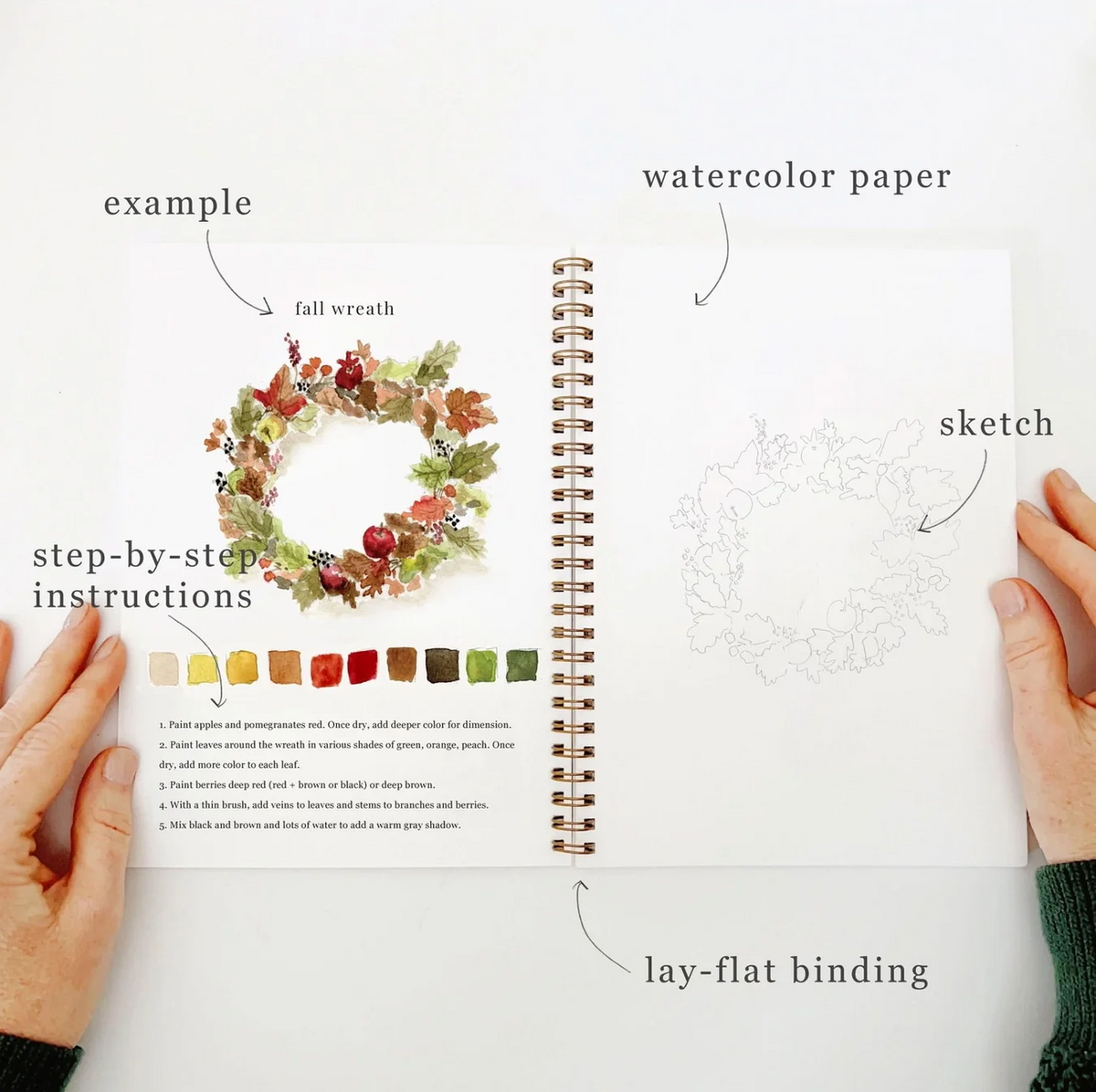 Autumn Watercolor Workbook