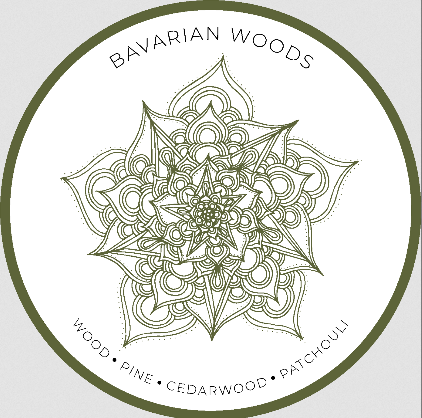 Mandala Moon Candles 10oz Glass Vessels