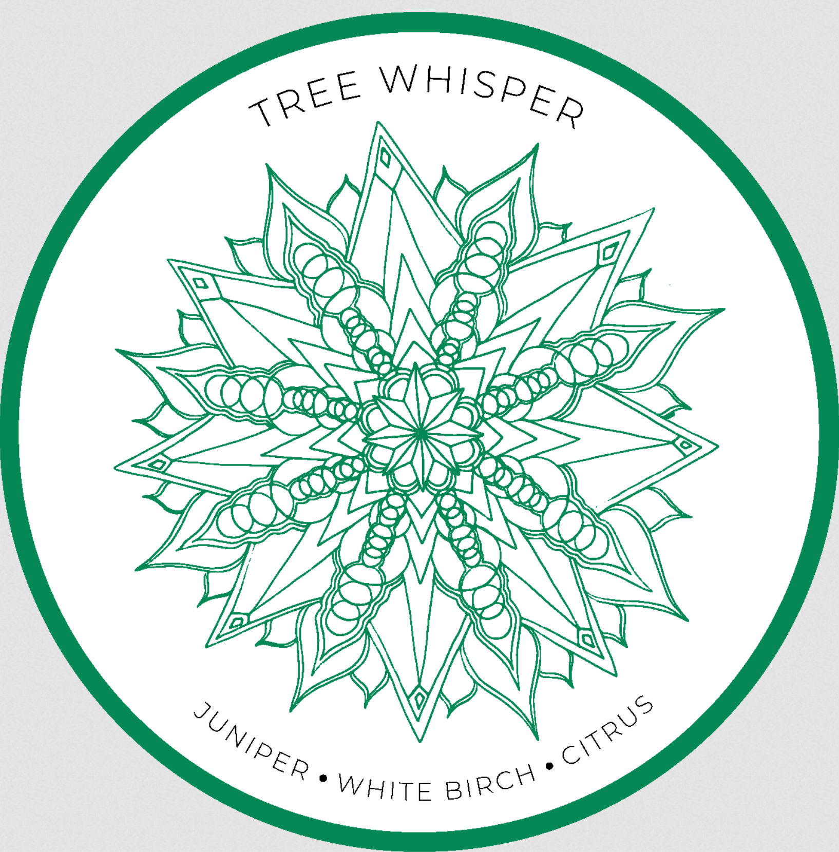 Mandala Moon Candles 10oz Glass Vessels