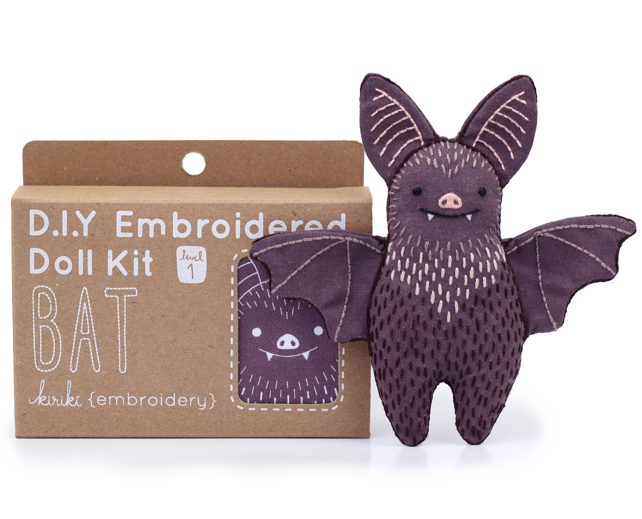 DIY Embroidery Doll Kit