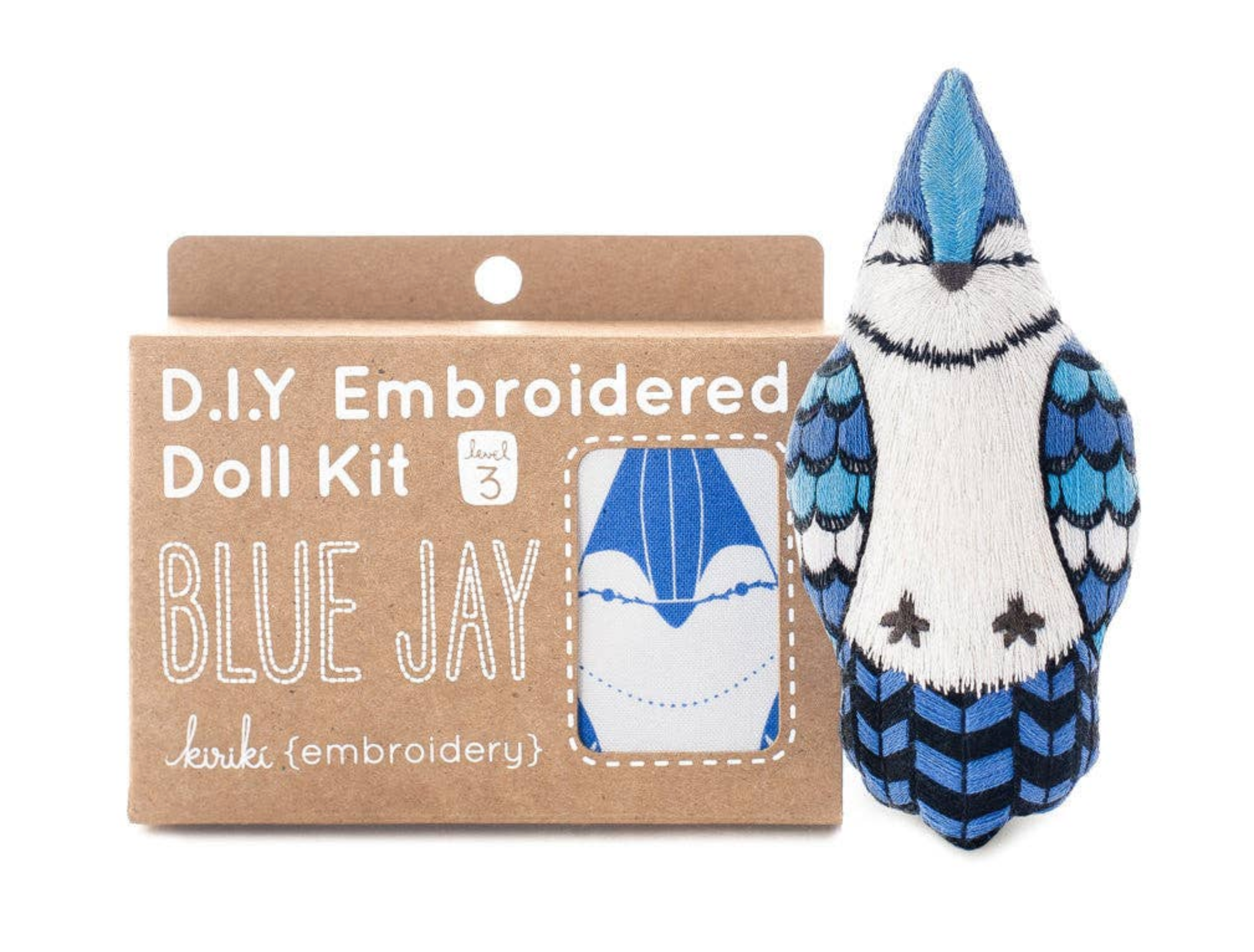 DIY Embroidery Doll Kit
